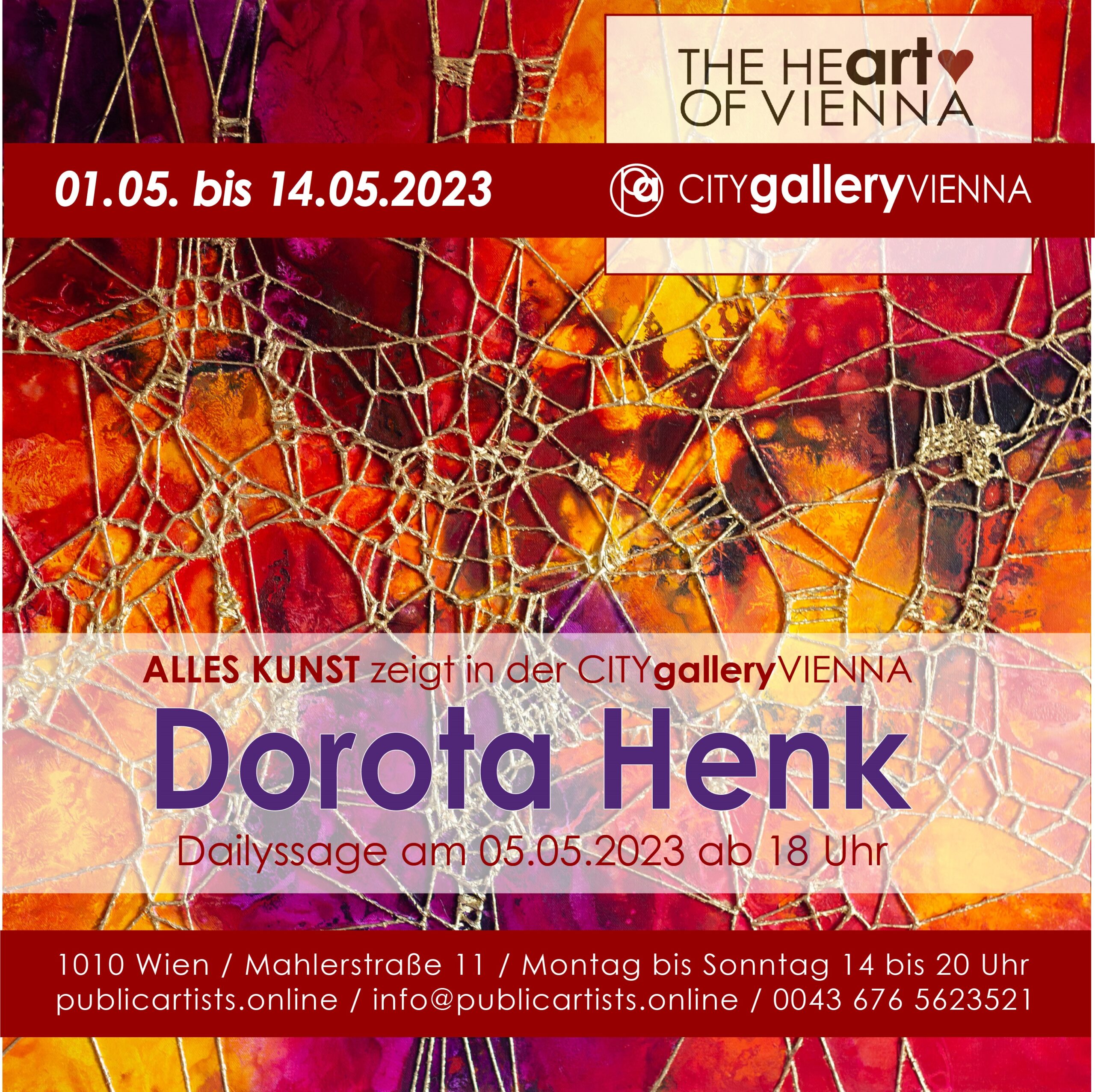 Dorota Henk nella CITYgalleryVIENNA