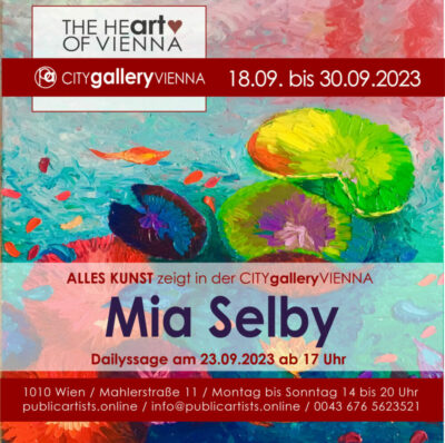 Mia Selby alla CITYgalleryVIENNA
