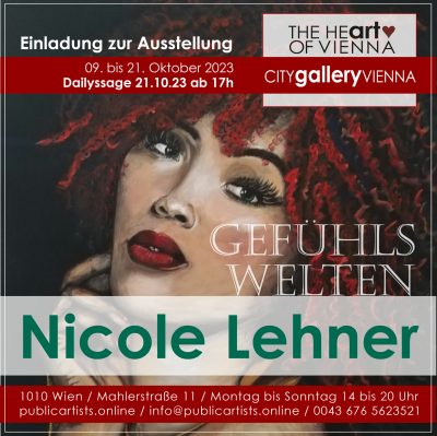 Никол Ленер показва GEFÜHLSWELTEN в CITYgalleryVIENNA