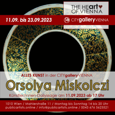 Orsolya Miskolczi alla CITYgalleryVIENNA