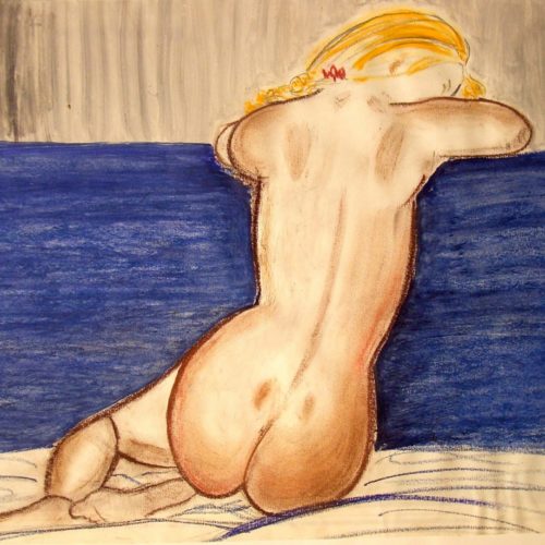 Beate RÜSCH, Frau am Sofa