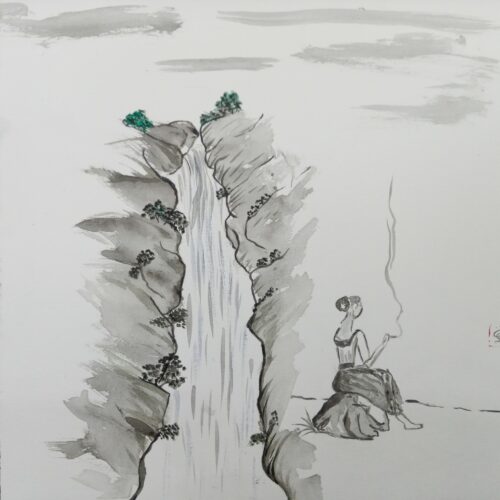 Paisaje chino 3 - Christine Schinner - PAISAJES - 08.09.2021