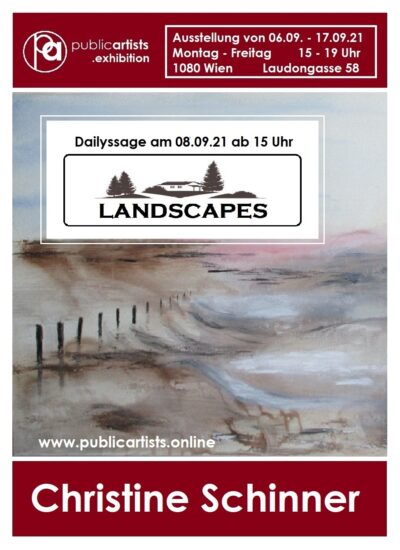 Christine Schinner zeigt „LANDSCAPES“