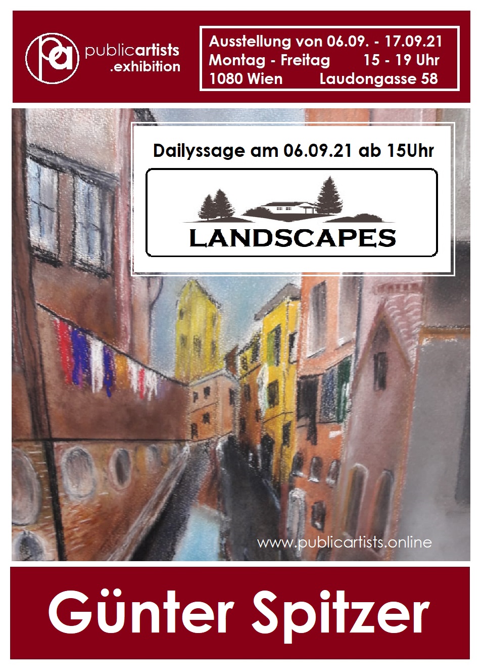 Günter Spitzer zeigt „LANDSCAPES“