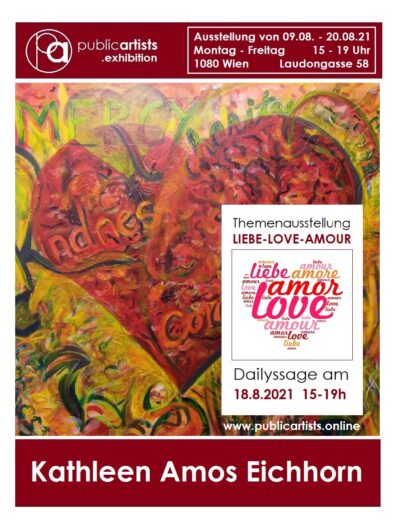 Kathleen Amos Eichhorn ukazuje LIEBE-LOVE-AMOUR