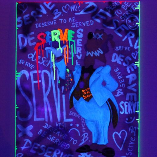 B. The Crossover Artist, SERVE neon