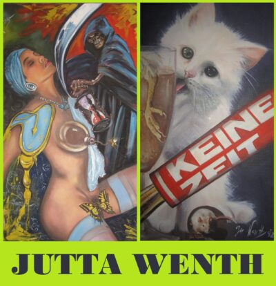 Jutta Wenth kiállítás „Az óra ketyeg“