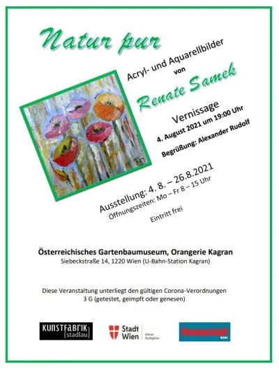 Renate SAMEK im Gartenbaumuseum