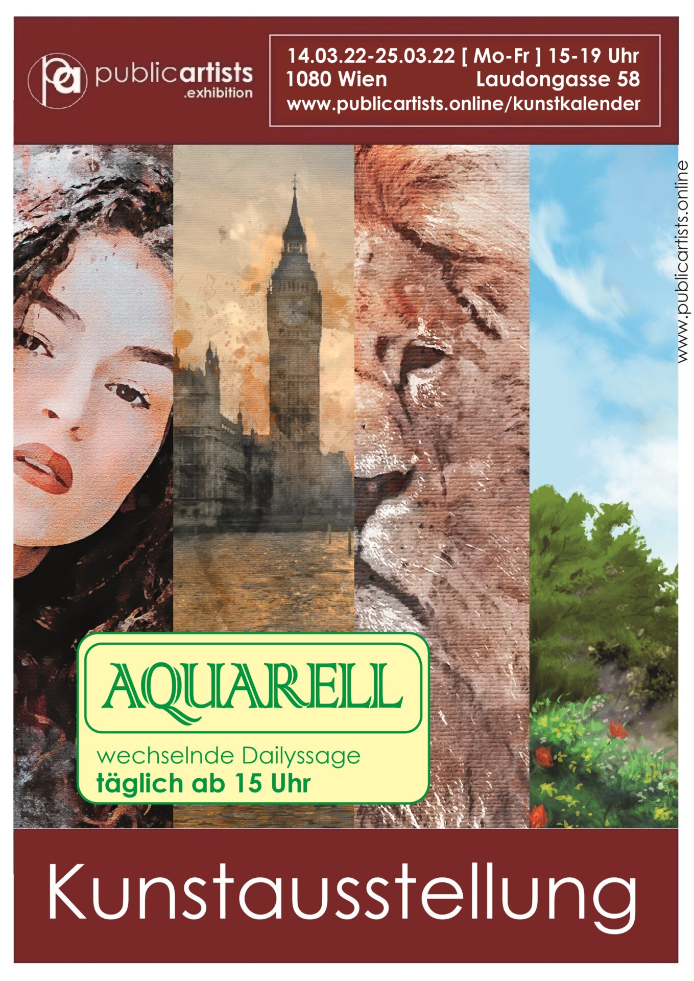 Themenausstellung „AQUARELL“