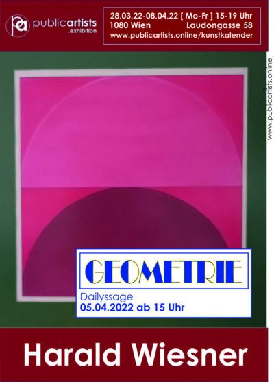 „GEOMETRIE“ von Harald Wiesner