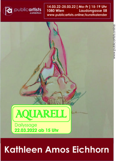 Kathleen Amos Eichhorn ukazuje "AQUARELL"