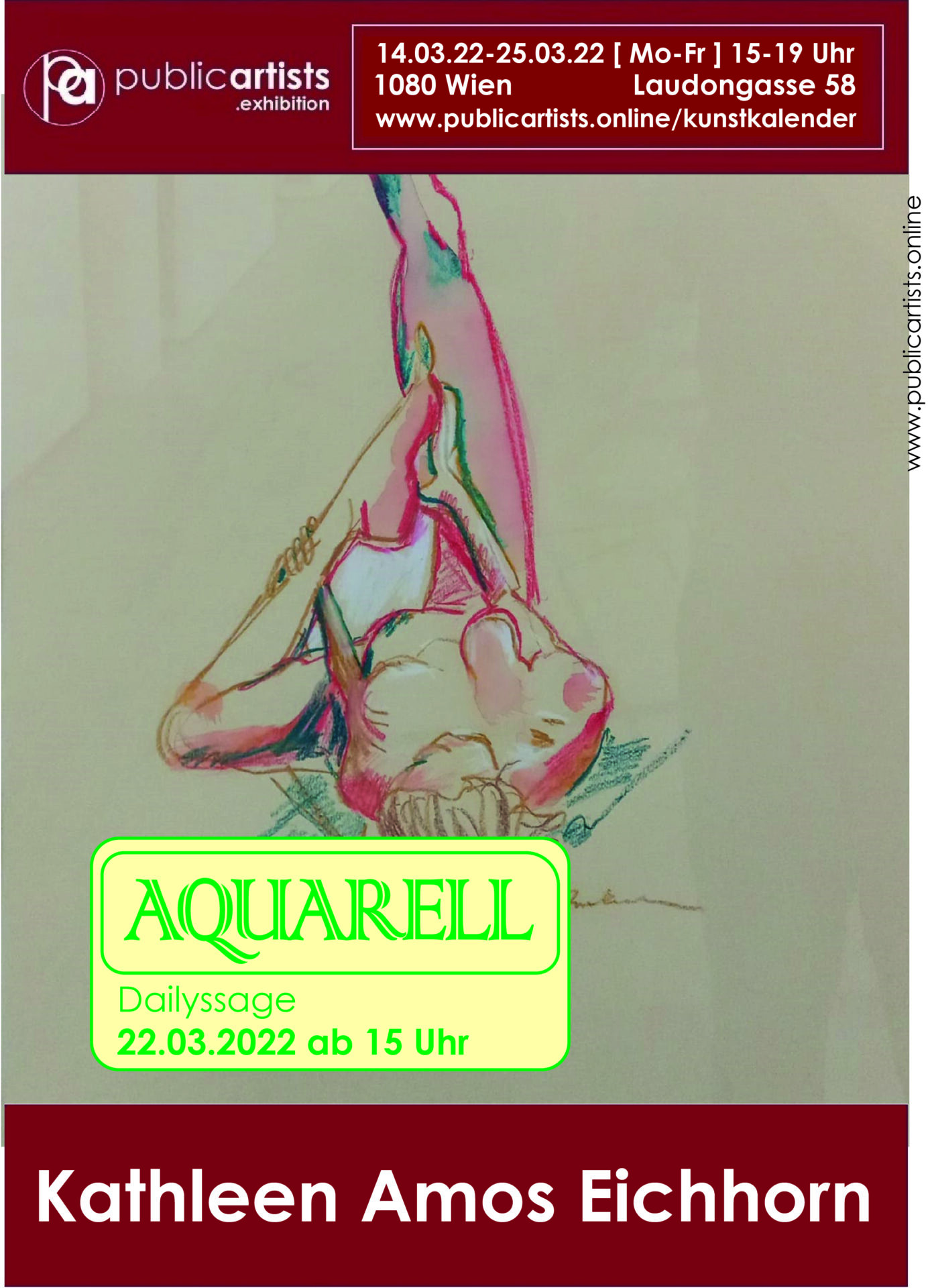 Kathleen Amos Eichhorn zeigt “AQUARELL”
