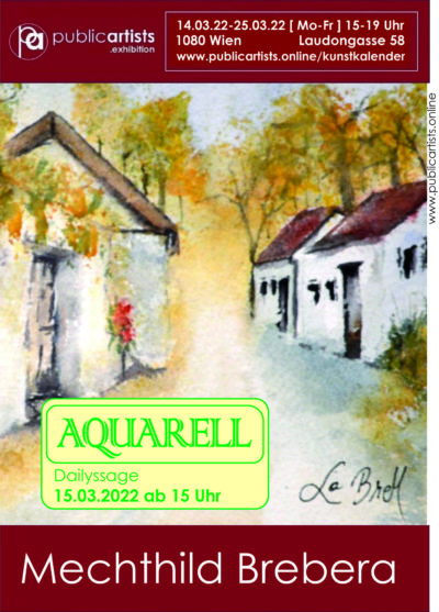 Mechthild Brebera ukazuje "AQUARELL"
