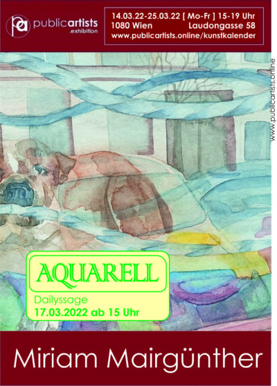 Miriam Mairgünther ukazuje "AQUARELL"