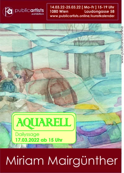 Miriam Mairgünther zeigt „AQUARELL“