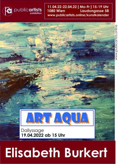 Elisabeth Burkert zeigt „ART AQUA“