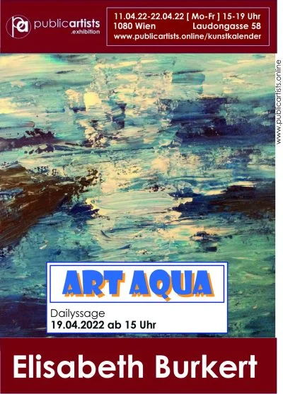 Elisabeth Burkert zeigt „ART AQUA“