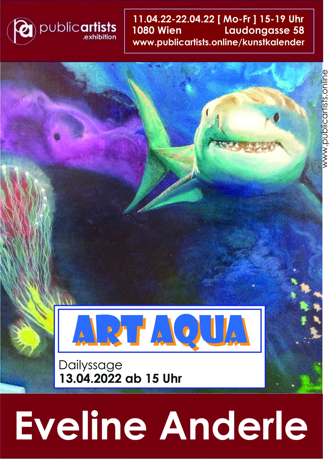 Eveline Anderle presenta "ART AQUA".