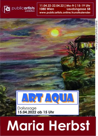 Maria Herbst zeigt „ART AQUA“