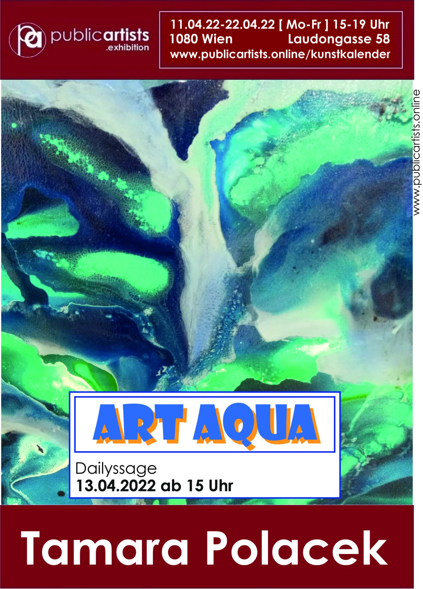Tamara Polacek mostra "ART AQUA