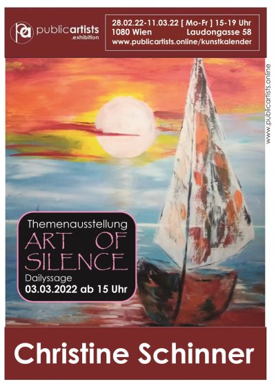 „ART OF SILENCE“ mit Christine Schinner