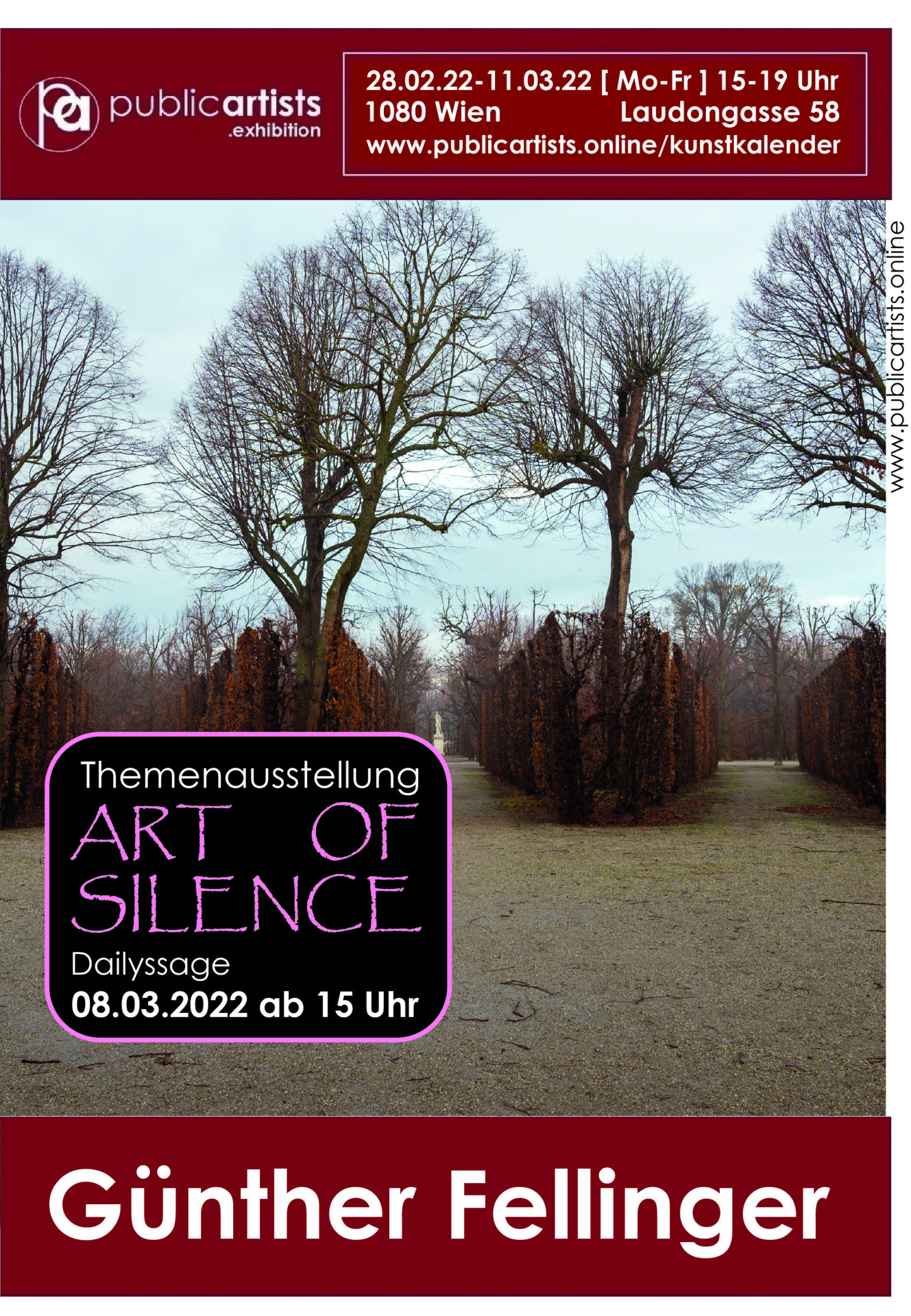 „ART OF SILENCE“ mit Günther Fellinger