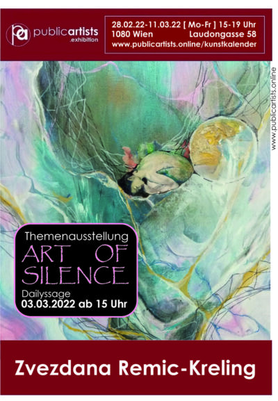 „ART OF SILENCE“ mit Zvezdana Remic Kreling