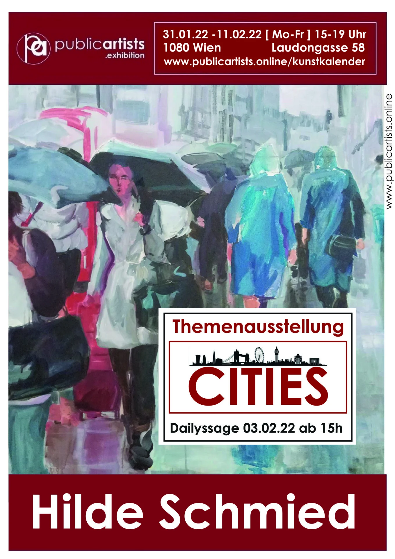 “CITIES” von Hilde Schmied