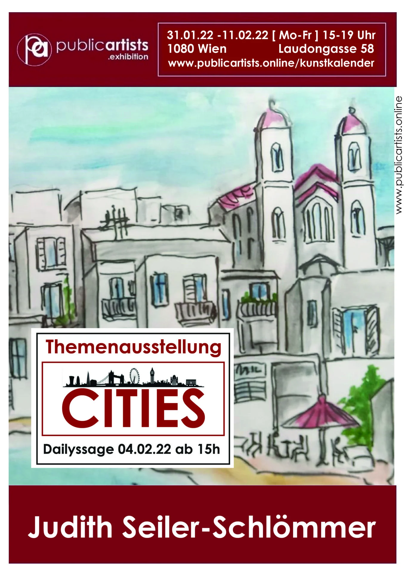 “CITIES” von Judith Seiler-Schlömmer