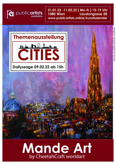 „CITIES“ von Mande Art by CheetahCraft worldart