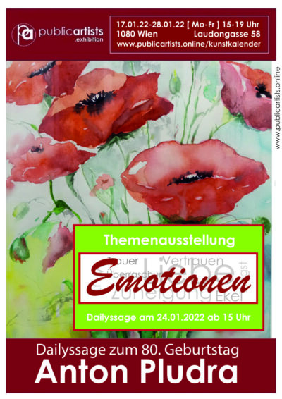 „EMOTIONS“ mit Anton Pludra