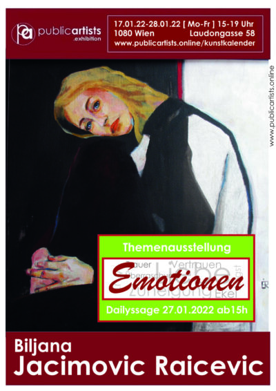 „EMOTIONS“ mit Biljana Jacimovic Raicevic