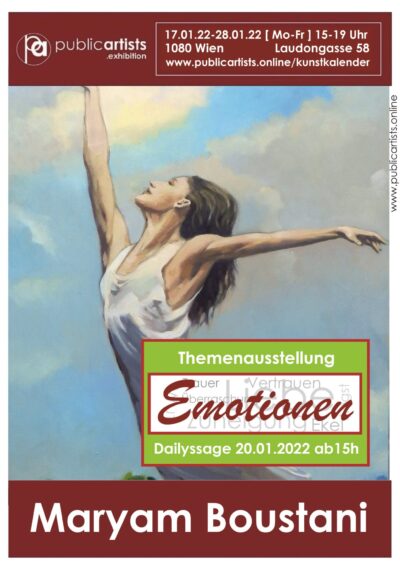 „EMOTIONS“ mit Maryam Boustani