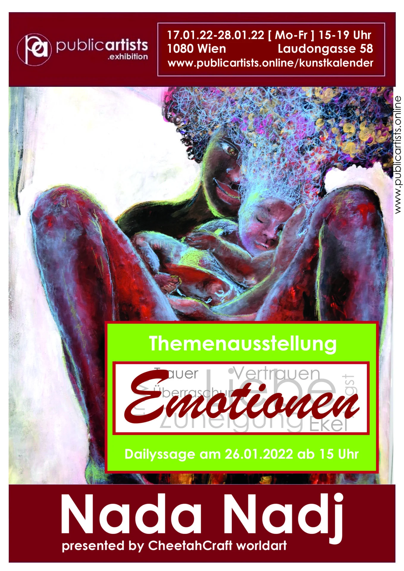 “EMOTIONS” mit Nada Nadj presented by CheetahCraft worldart