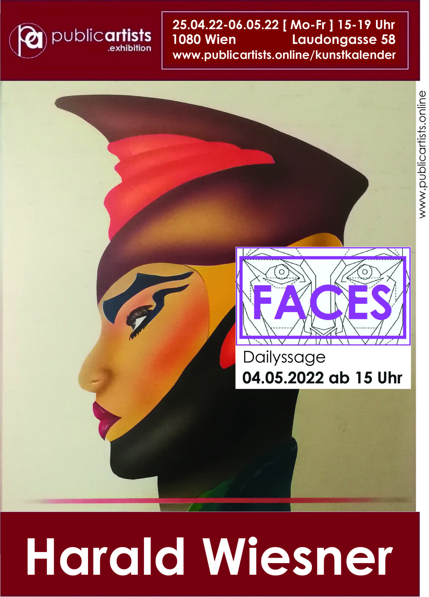 „FACES“ mit Harald Wiesner