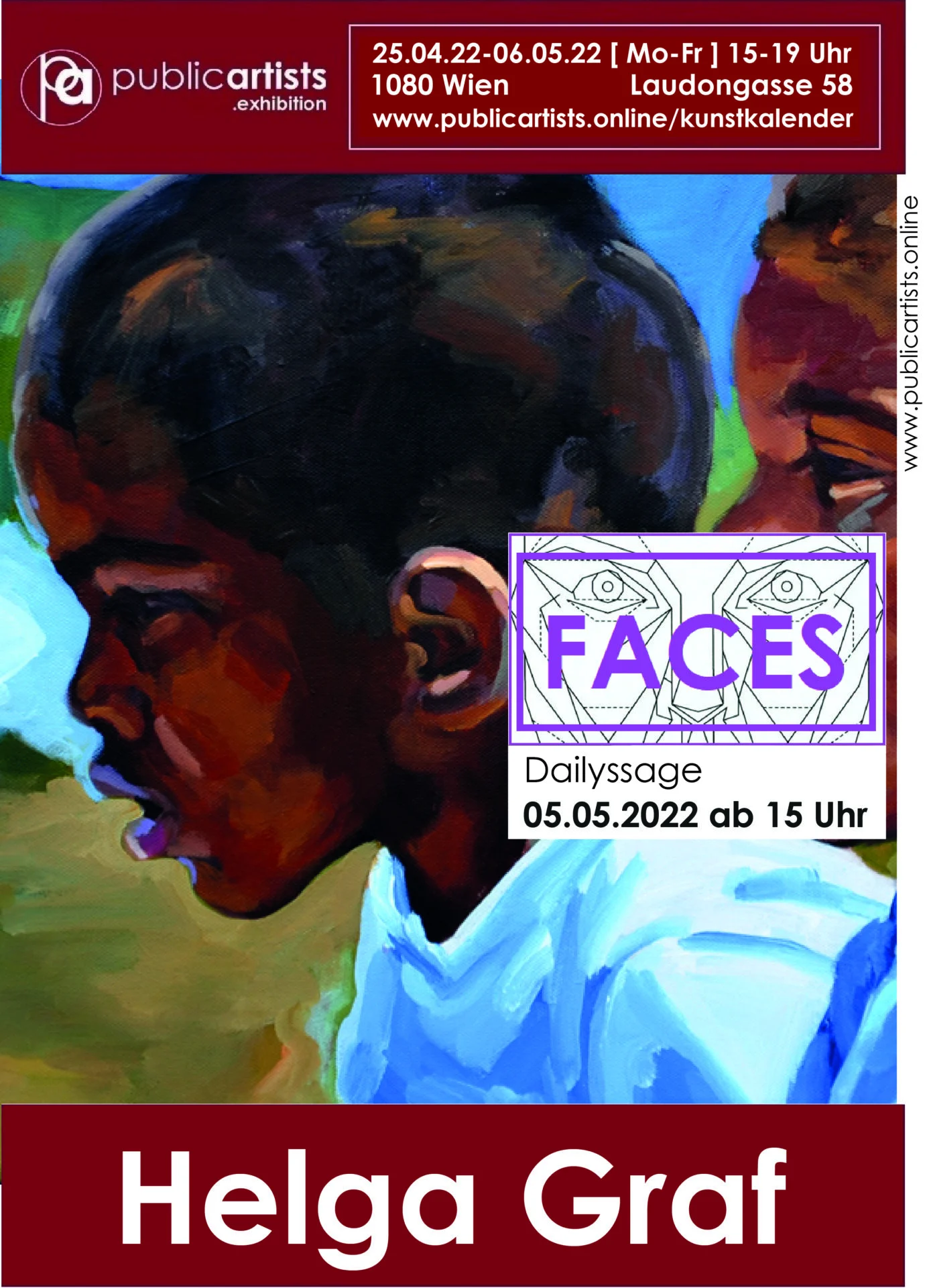 "FACCE" con Helga Graf