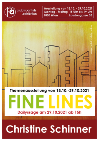 Christine Schinner ile "FINE LINES"