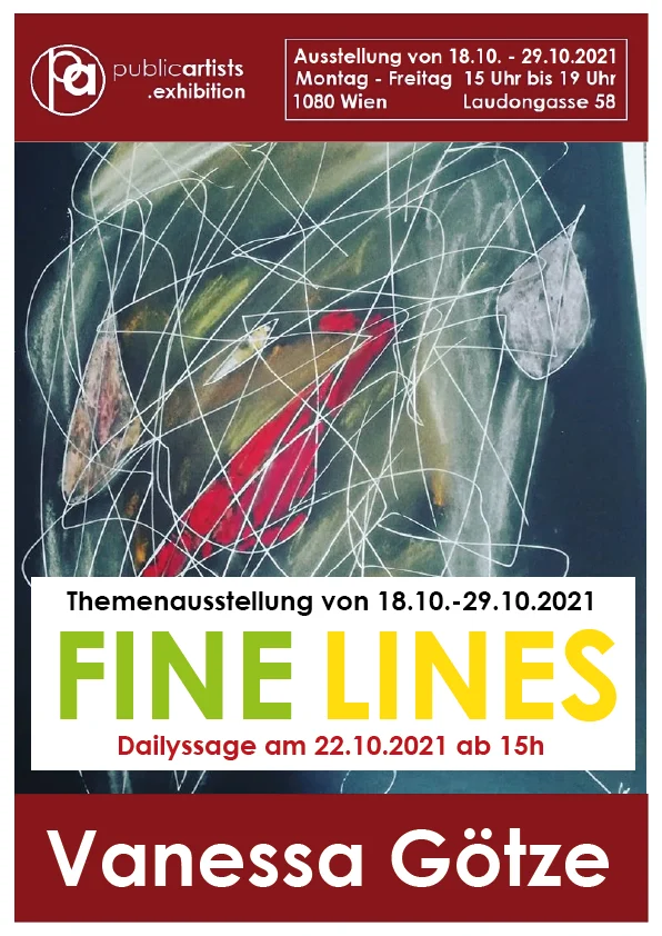"FINE LINES" s Vanessou Götze