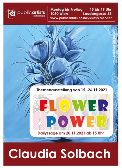 Claudia Solbach ukazuje "FLOWER POWER"