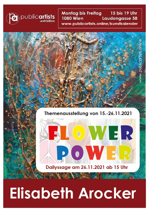 Elisabeth Arocker ukazuje "FLOWER POWER"