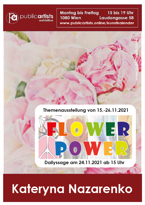 Kateryna Nazarenko zeigt “FLOWER POWER”