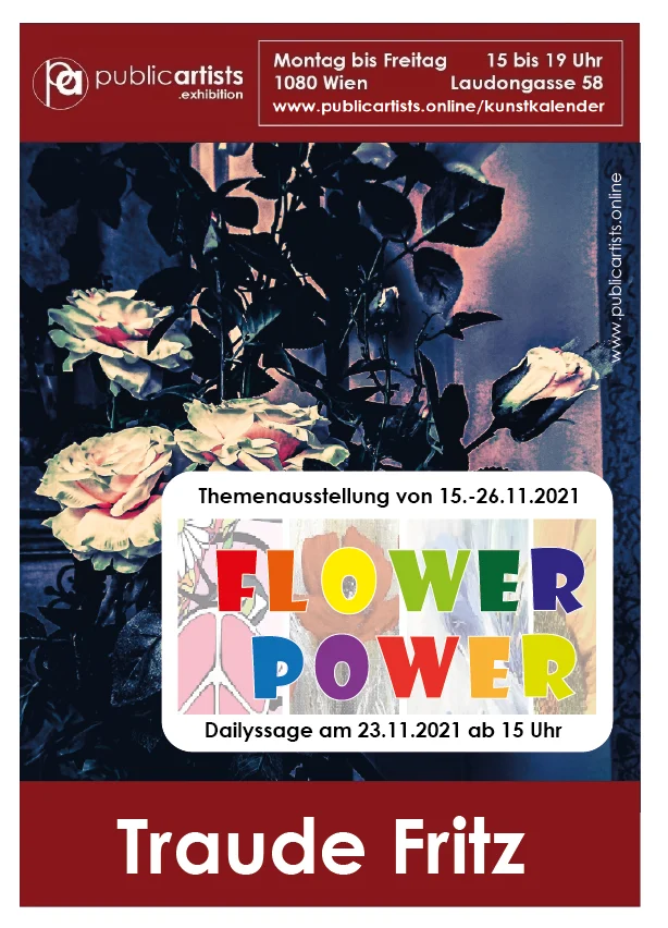 Traude Fritz ukazuje "FLOWER POWER"
