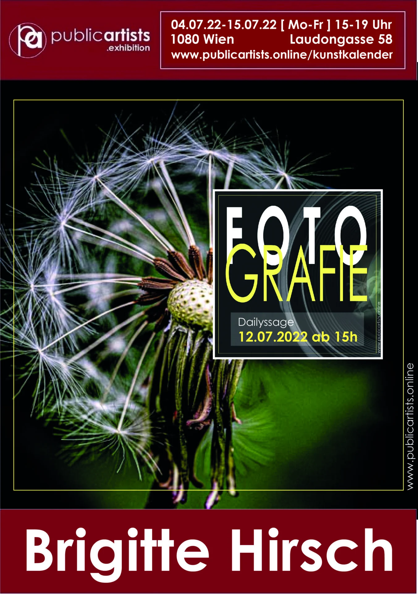 Brigitte Hirsch mostra FOTOGRAFIE2022