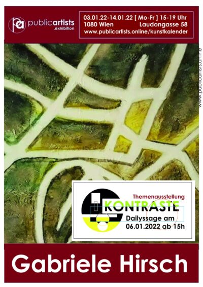 Gabriele Hirsch mutatja "KONTRASTE"