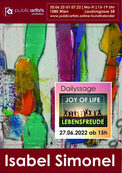 Isabel Simonel zeigt „LEBENSFREUDE“