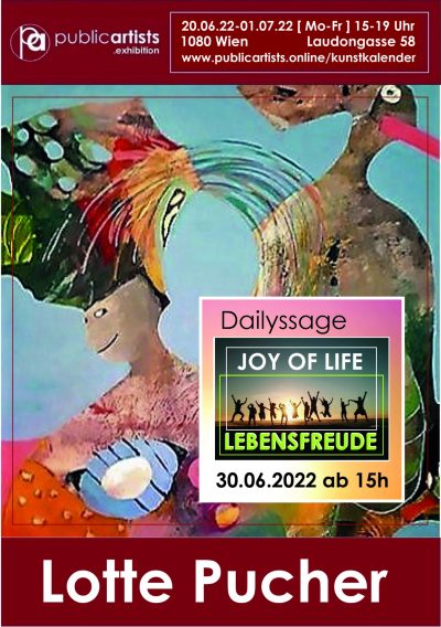Lotte Pucher показва "LEBENSFREUDE"