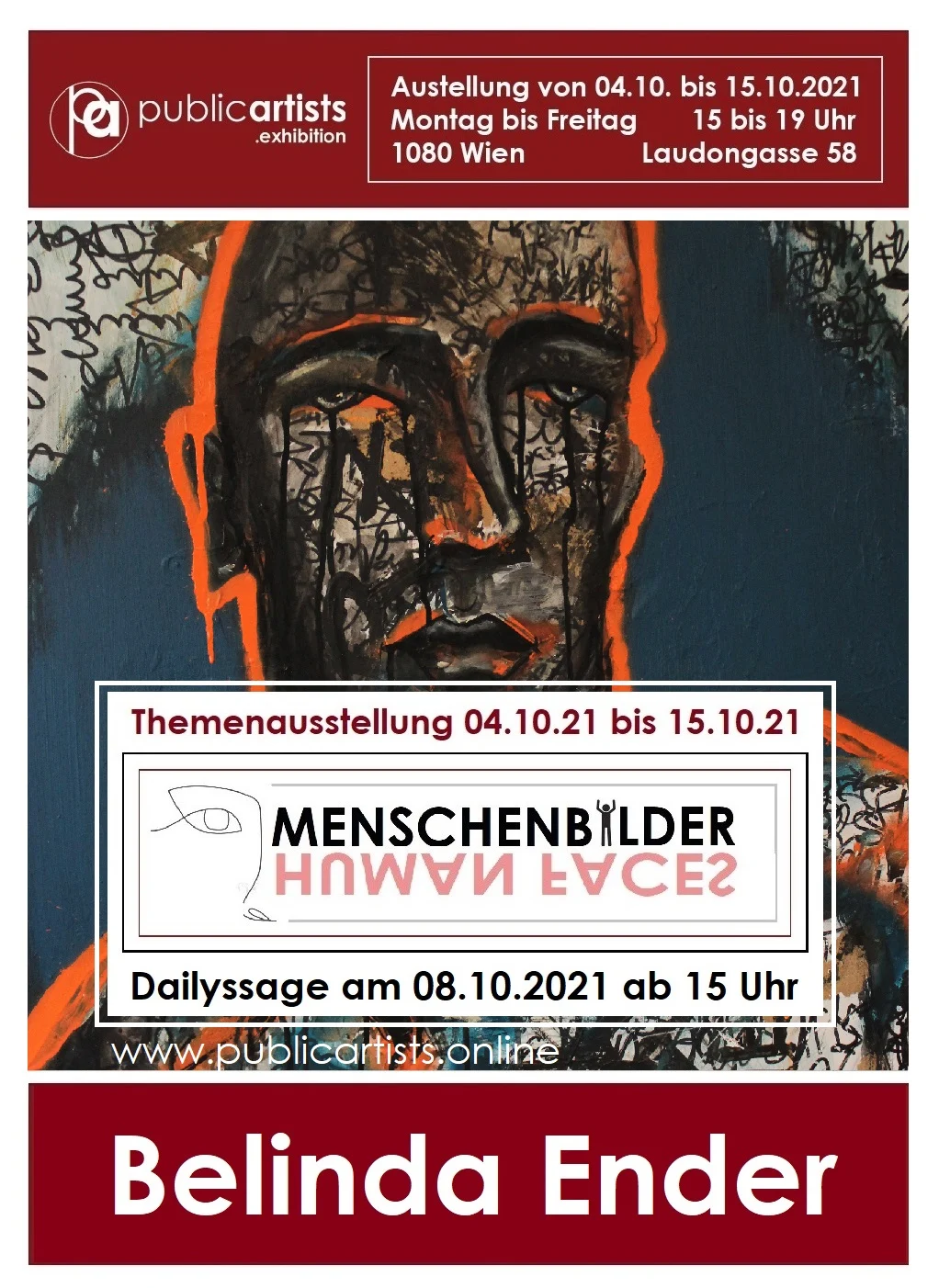 Belinda Ender ukazuje "MENSCHENBILDER"