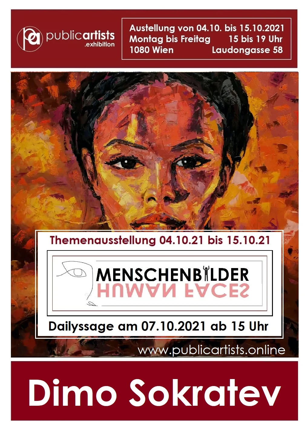 Dimo Sokratev zeigt “MENSCHENBILDER”
