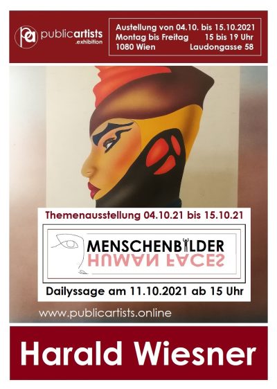 Harald Wiesner ukazuje "MENSCHENBILDER"