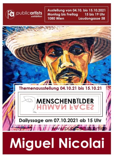 Miguel Nicolai zeigt „MENSCHENBILDER“